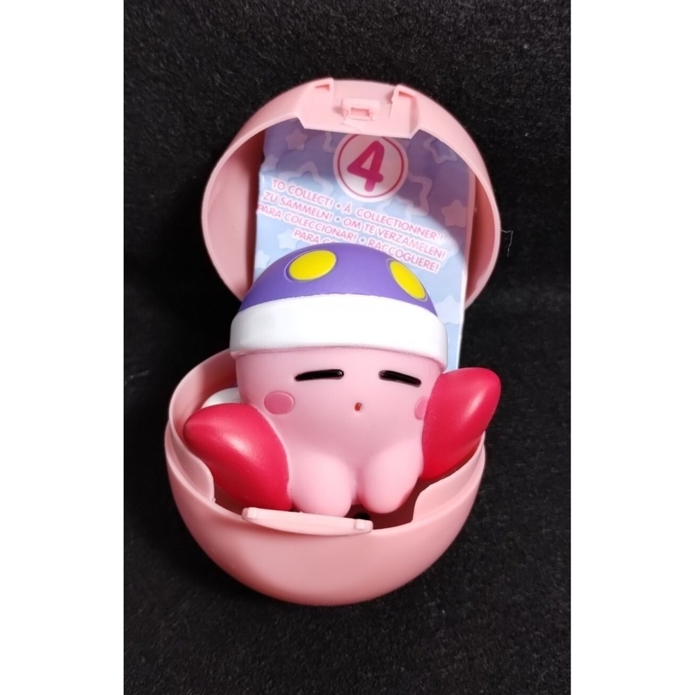 Kirby Europe Capsule Blind Box Sleepy Vinyl Kirby Figure 2020 w/ Capsule & Flyer